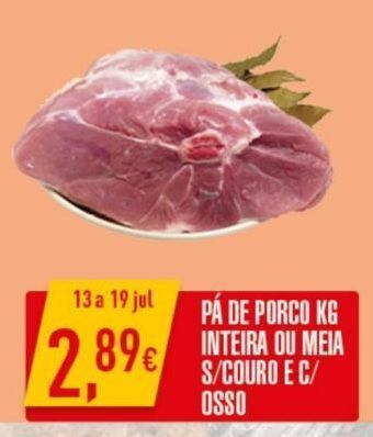 Miranda Supermercados Carne suína promoção