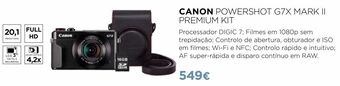 El Corte Inglés Câmera fotográfica canon promoção