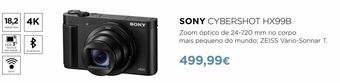 El Corte Inglés Câmera fotográfica sony promoção
