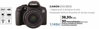 El Corte Inglés Câmera fotográfica canon promoção