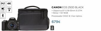 El Corte Inglés Câmera fotográfica canon promoção