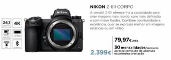 El Corte Inglés Câmera fotográfica nikon promoção