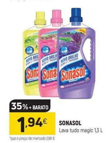 Coviran Detergente sonasol promoção
