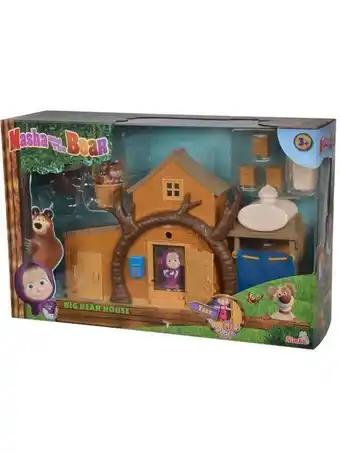 Masha e o urso - grande casa de urso com personagens - masha&orso