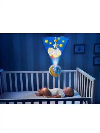 Prénatal Chicco - projetor azul claro next2moon - chicco promoção