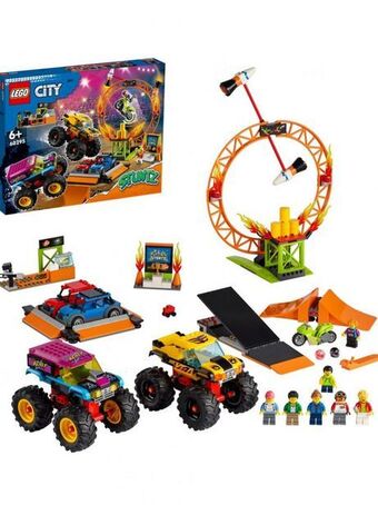 Prénatal Lego city stuntz - arena dello stunt show - 60295 - lego promoção