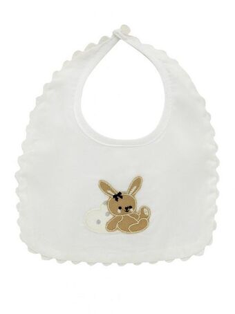 Prénatal Babete de musselina com bordado de coelho - prénatal promoção