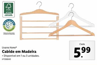 Lidl Cabide promoção