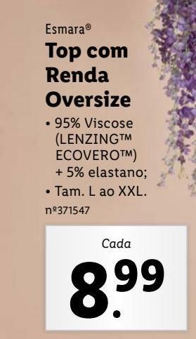 Lidl Top promoção