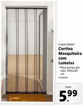 Lidl Cortinas promoção