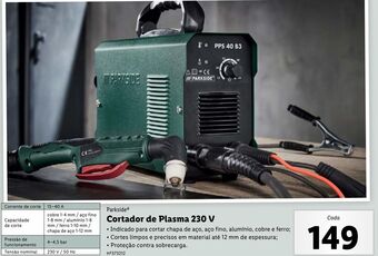 Lidl Ferramentas elétricas parkside promoção