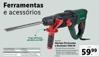 Lidl Martelo rompedor parkside promoção