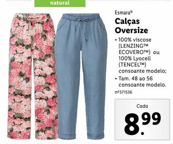 Lidl Calças promoção