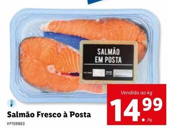 Lidl Salmão promoção