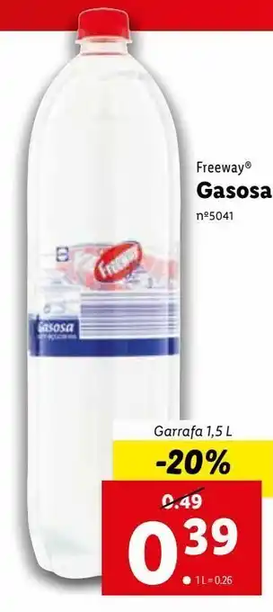 Lidl Água promoção