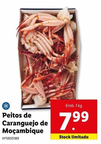 Lidl Caranguejo promoção