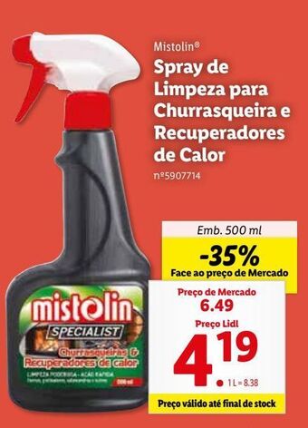 Limpadores mistolin