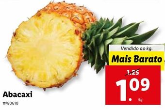 Lidl Abacaxi promoção