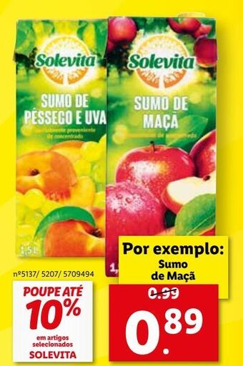 Lidl Sumo solevita promoção