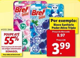 Lidl Pastilhas para wc promoção
