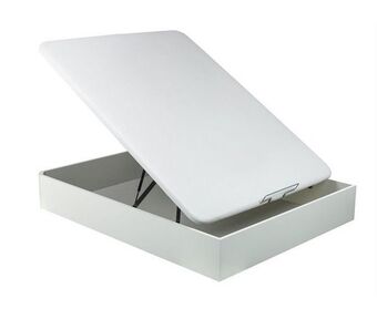 Conforama Sommier de madeira branco pikolin floor 3d plus promoção