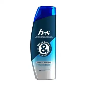 Gel de banho e champô purificante h&s