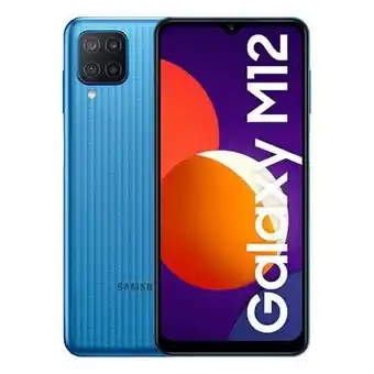 Tek4life Smartphone samsung galaxy m12 m127 4gb/128gb dual sim azul promoção