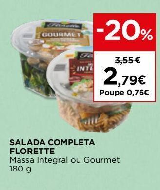 El Corte Inglés Saladas prontas florette promoção