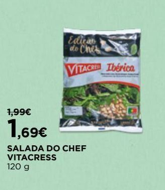 El Corte Inglés Saladas prontas vitacress promoção