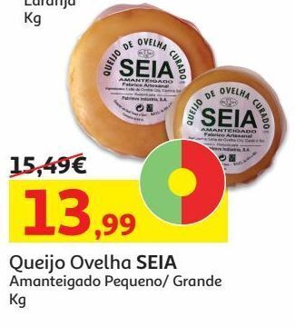 Auchan Queijo ovelha seia promoção