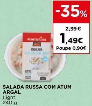 El Corte Inglés Saladas prontas argal promoção