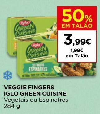 El Corte Inglés Comida vegetariana iglo promoção