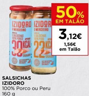 El Corte Inglés Salsichas cozidas izidoro promoção