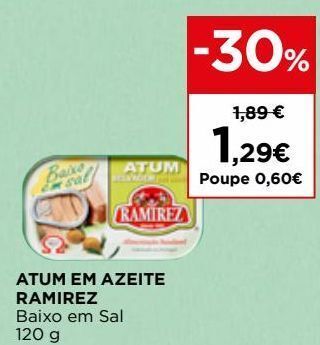 El Corte Inglés Atum em lata ramirez promoção