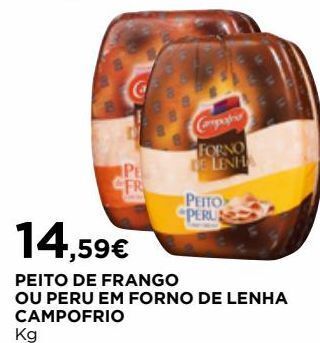 El Corte Inglés Peito de peru com casca campofrio promoção