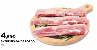 El Corte Inglés Carne suína promoção