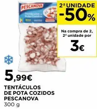 El Corte Inglés Polvo cozido pescanova promoção