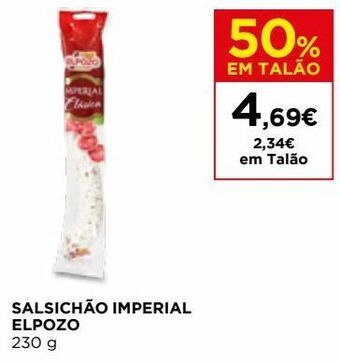 El Corte Inglés Salsichão elpozo promoção