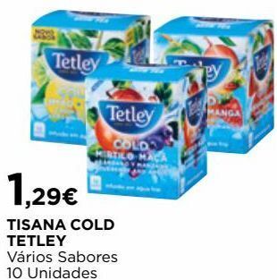 El Corte Inglés Chá tetley promoção