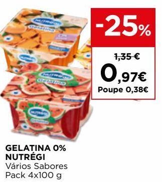 El Corte Inglés Gelatina nutregi promoção