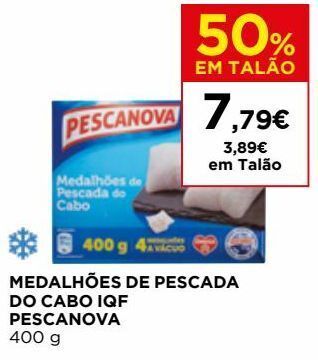 El Corte Inglés Peixe congelado pescanova promoção