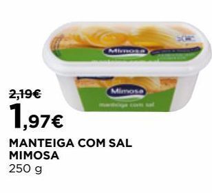 El Corte Inglés Manteiga mimosa promoção
