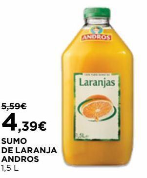 Suco de laranja andros