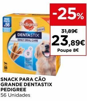 El Corte Inglés Guloseimas para animais pedigree promoção