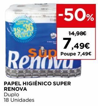 El Corte Inglés Papel higiênico renova promoção
