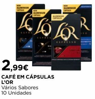 El Corte Inglés Cápsulas de café l'or promoção