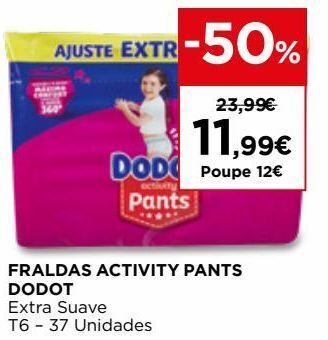 El Corte Inglés Fraldas dodot promoção