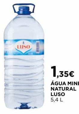 El Corte Inglés Água luso promoção