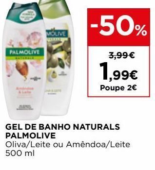El Corte Inglés Gel de banho palmolive promoção