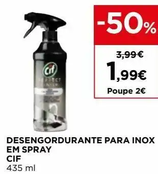 El Corte Inglés Desengordurante cif promoção